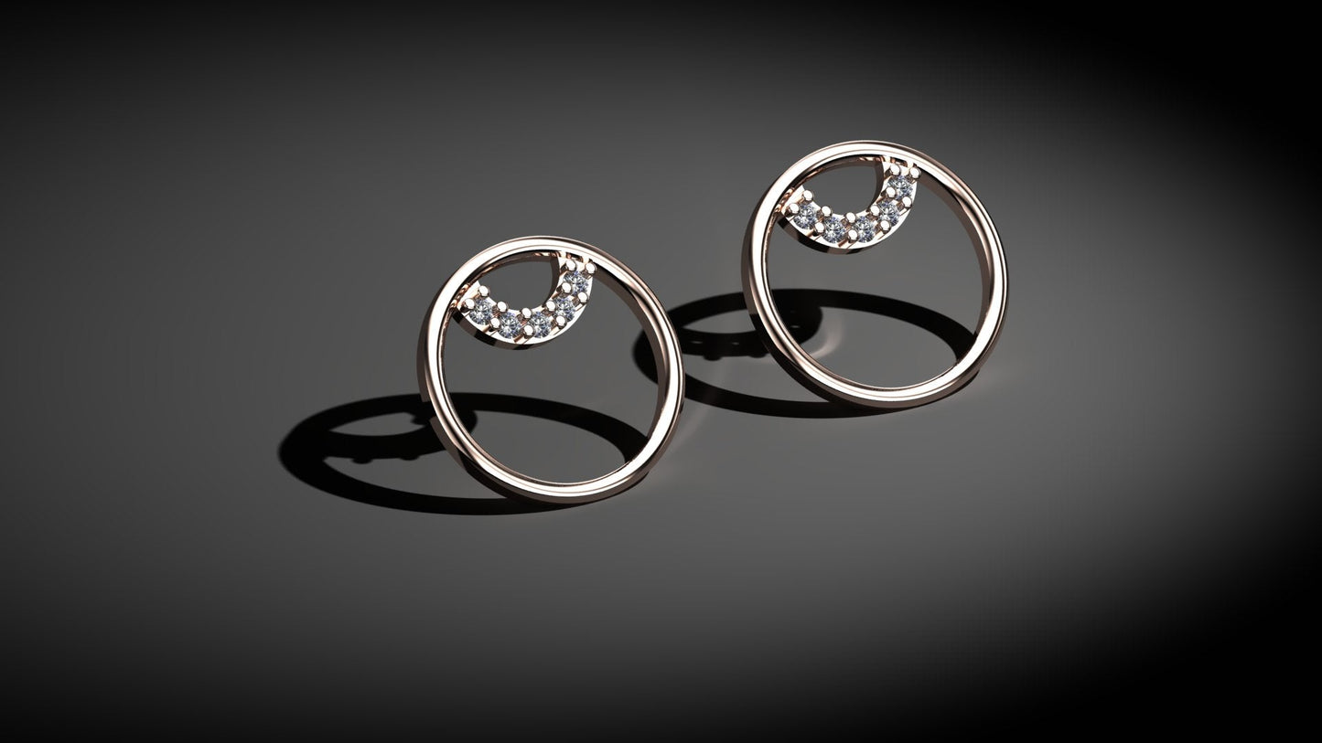 Stunning Diamond Earrings