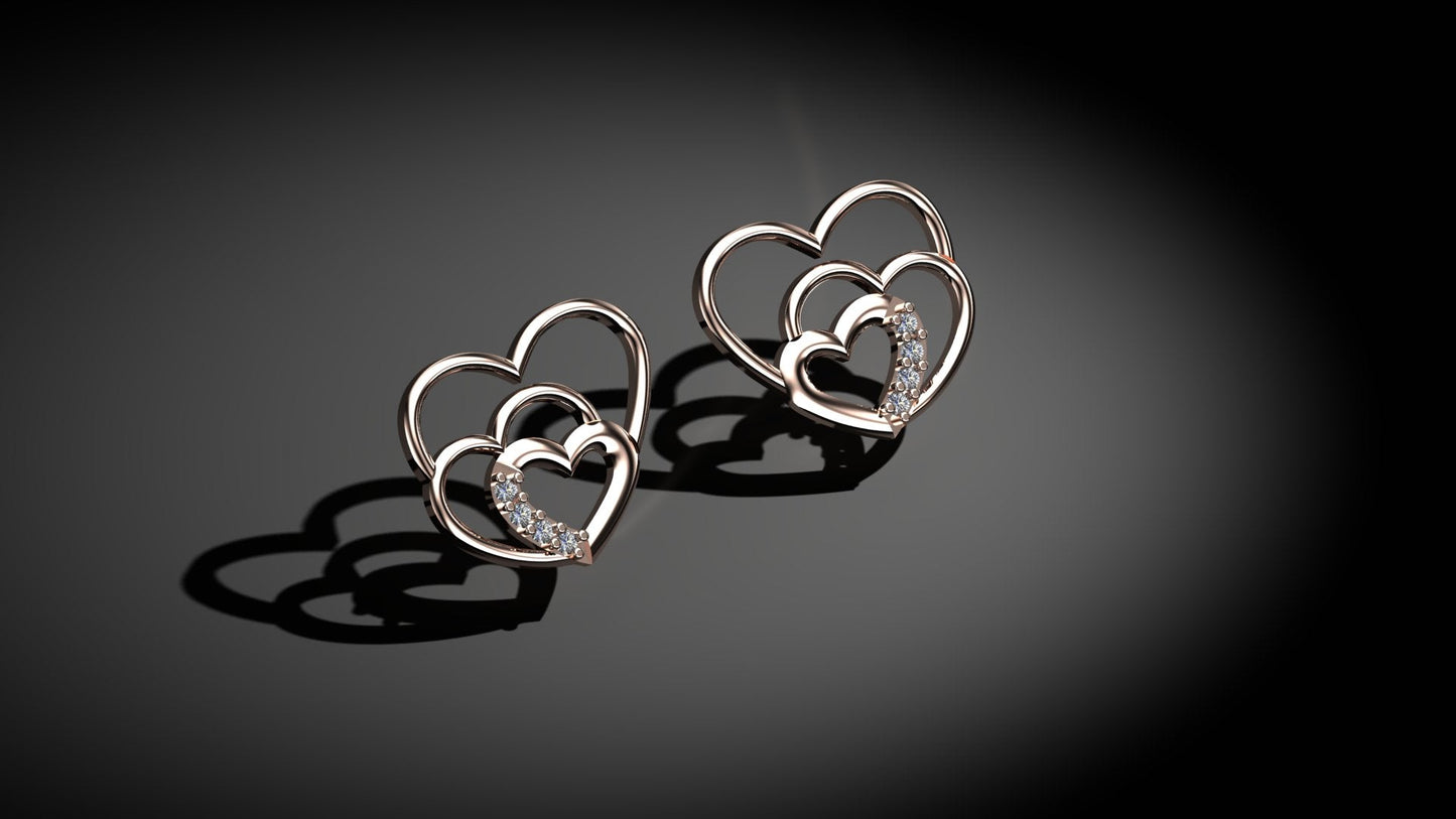 Diamond Heart Plugs