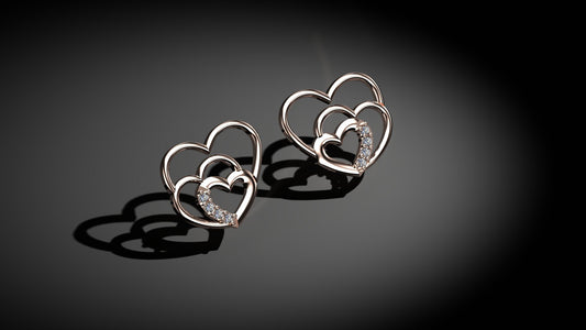 Diamond Heart Plugs