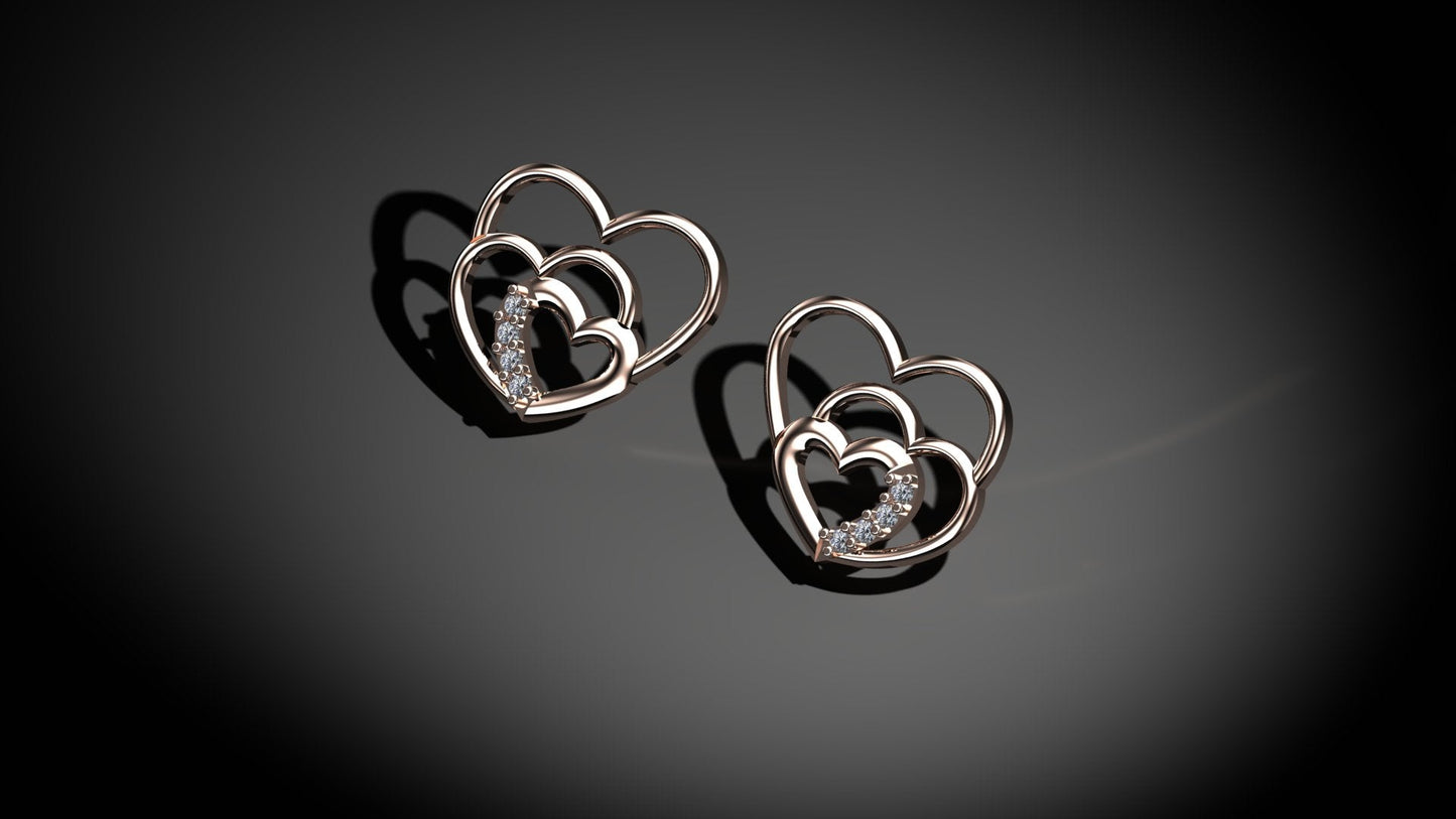 Diamond Heart Plugs