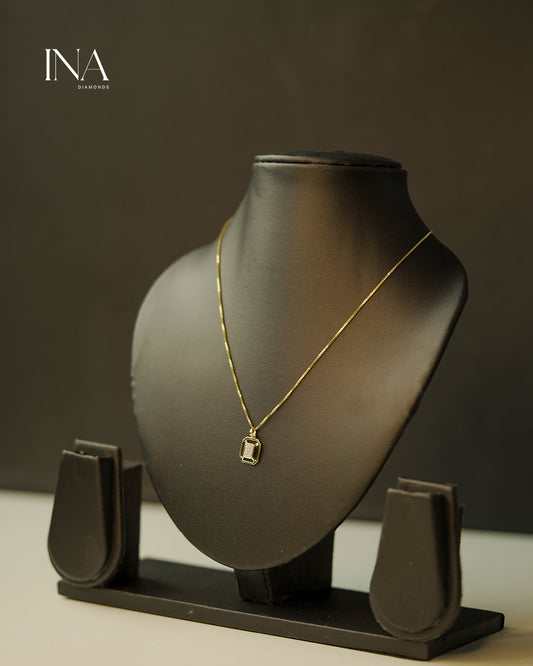 Elegant Frame Diamond Pendant
