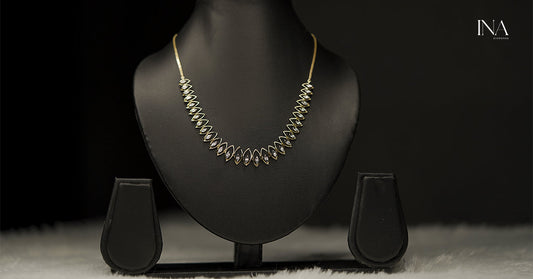 Elegant Marquise Diamond Necklace