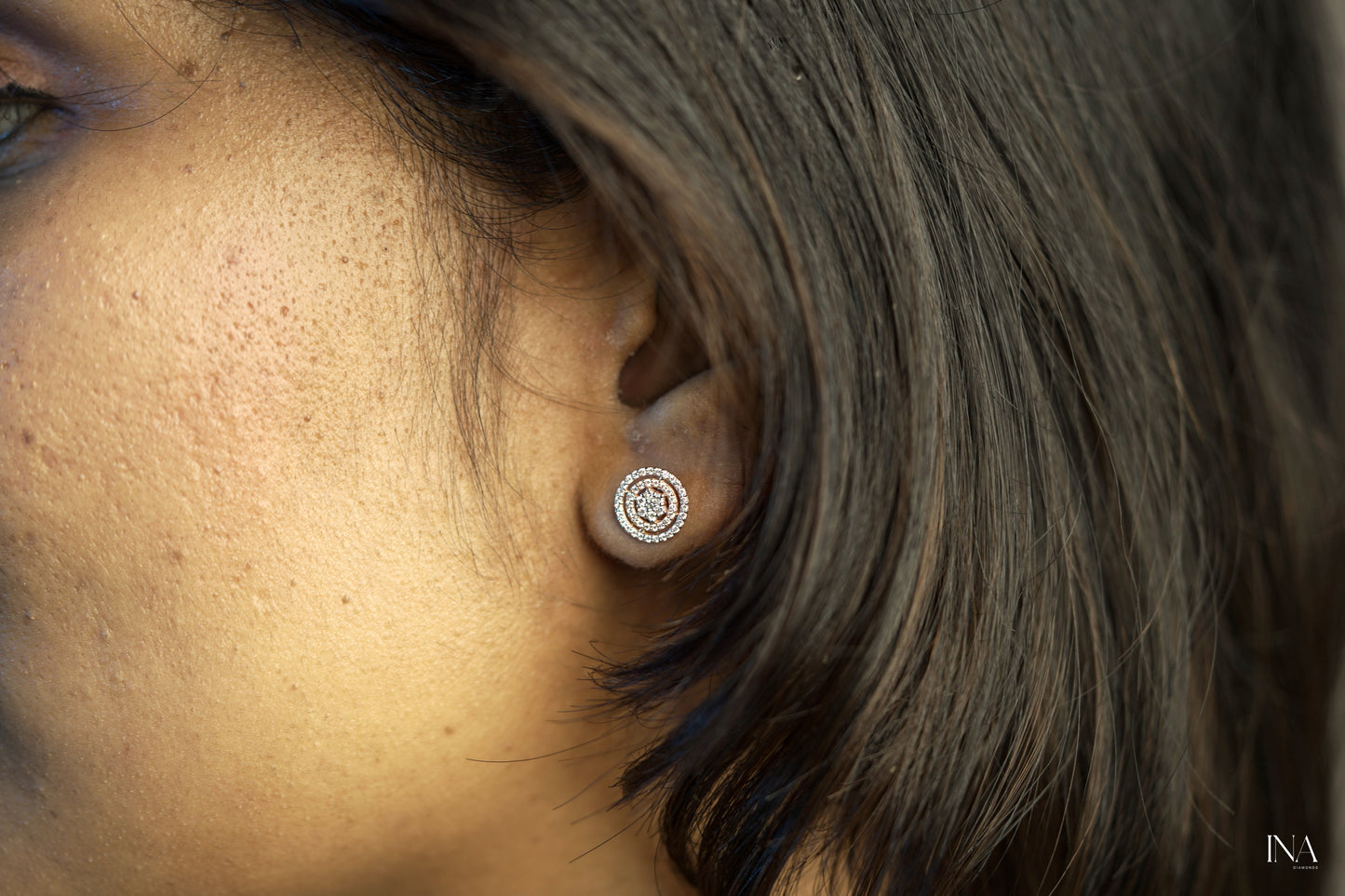 Celeste Halo Studs