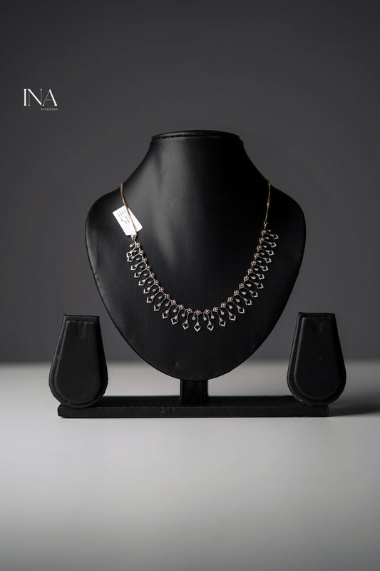 Diamond Lattice Necklace