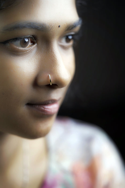 Elegant Sparkle Nose Ring