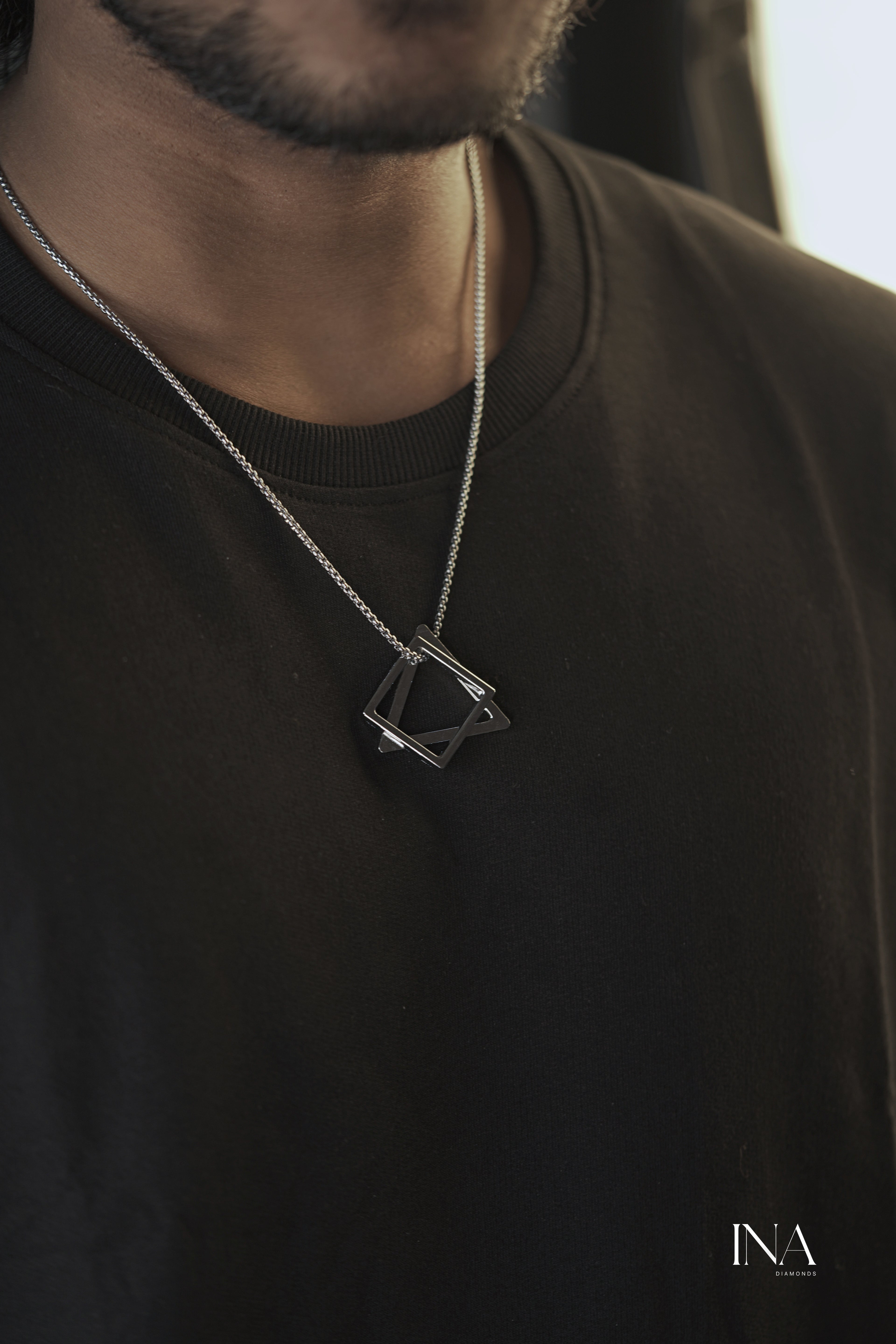 Shadow Hex Pendant
