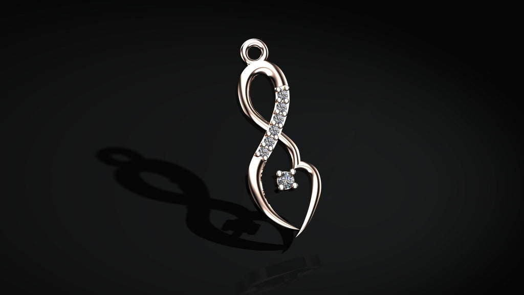 Eternal Love Infinity Pendant