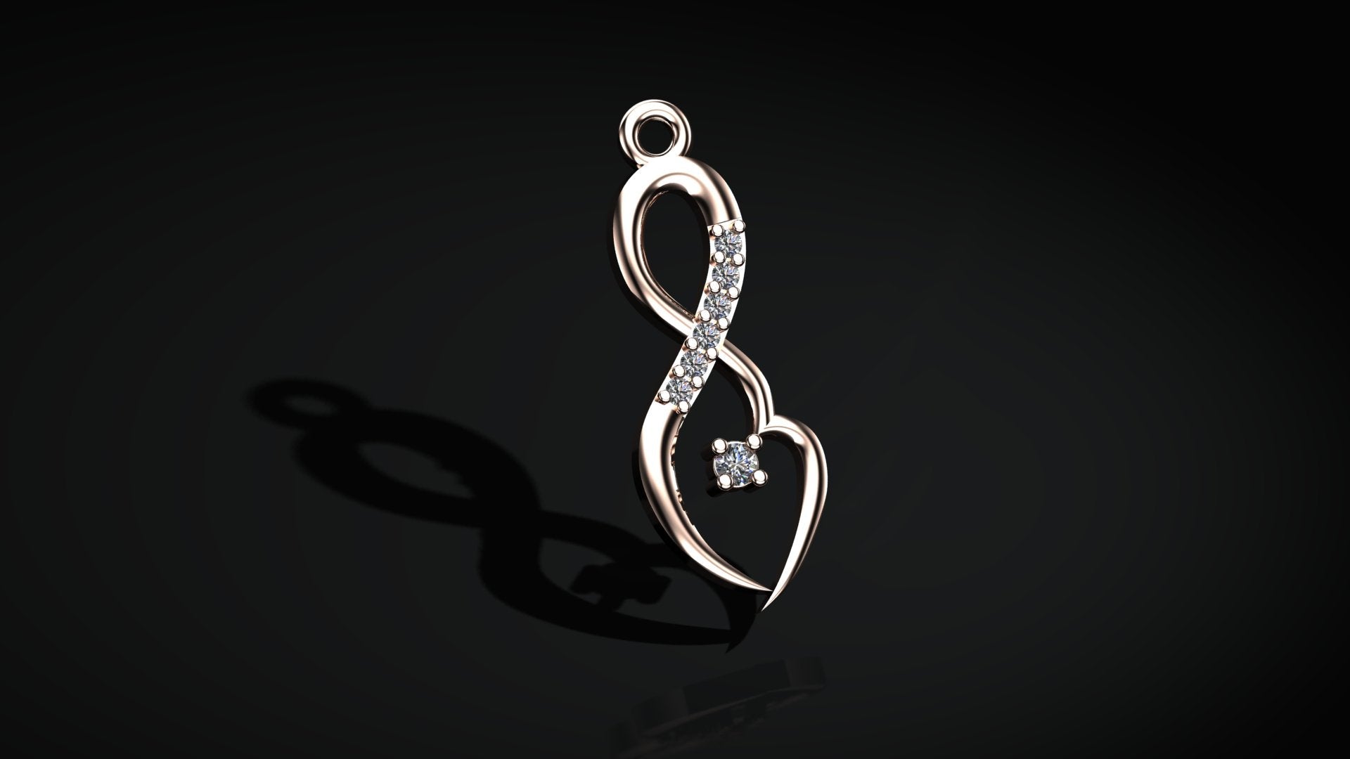 Eternal Love Infinity Pendant