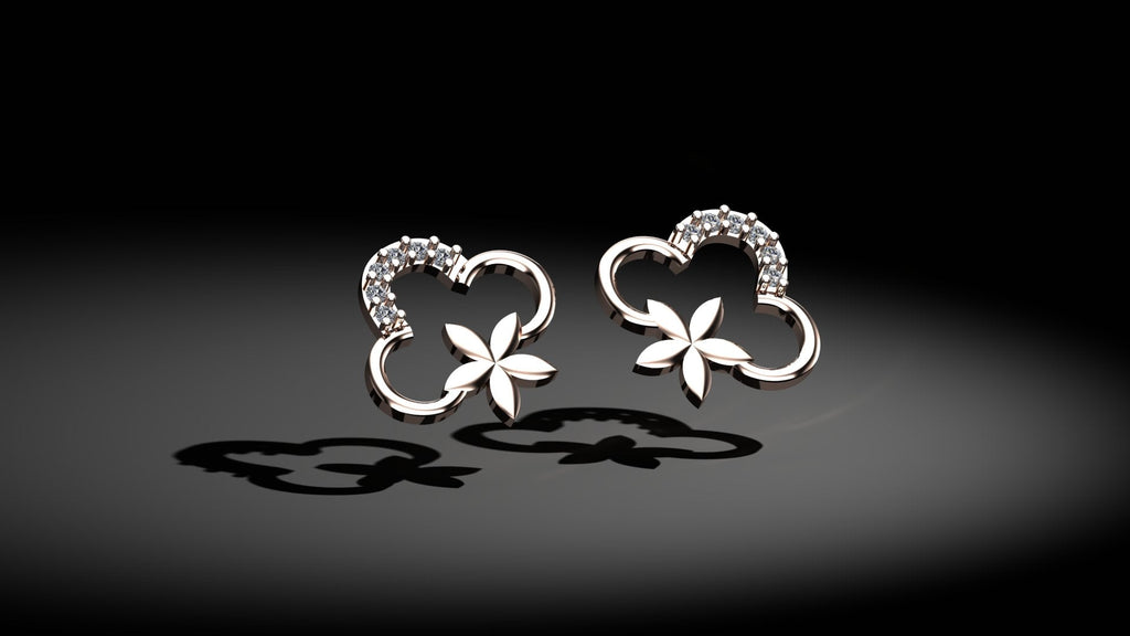 Classic Diamond Earrings