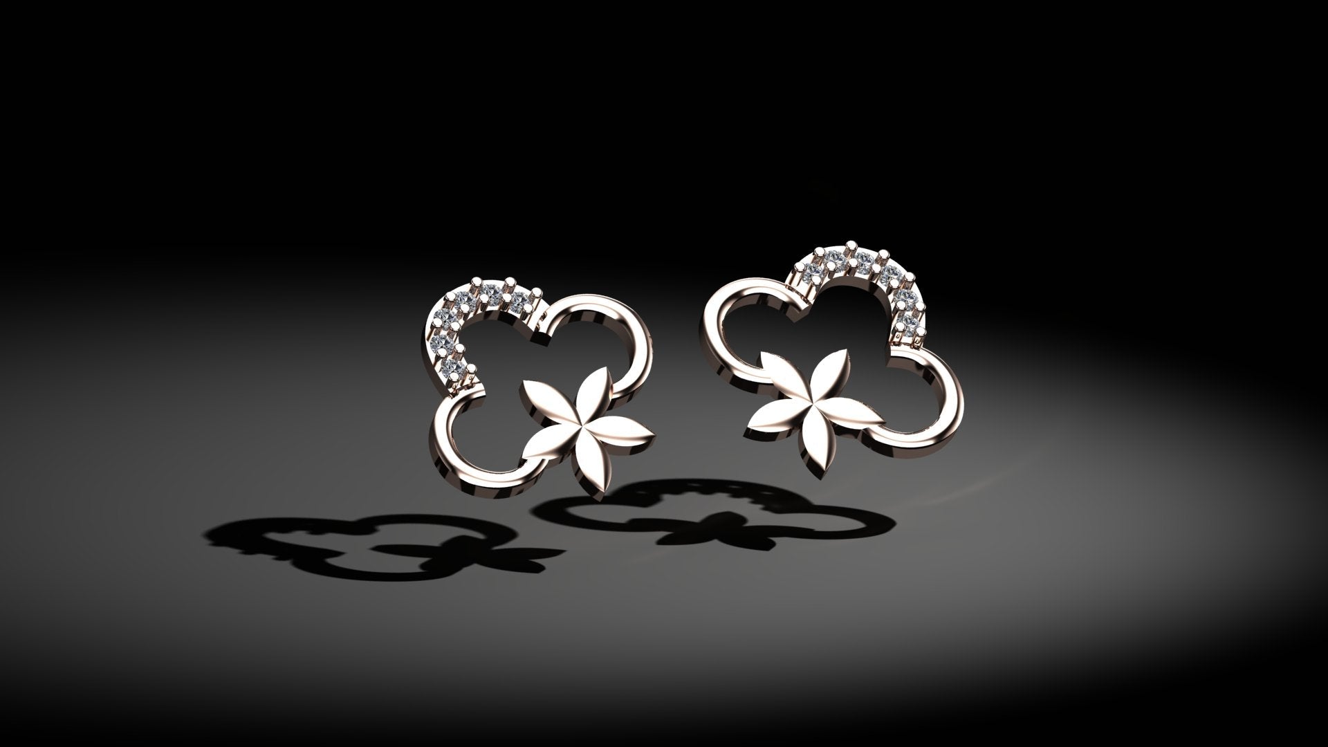 Classic Diamond Earrings