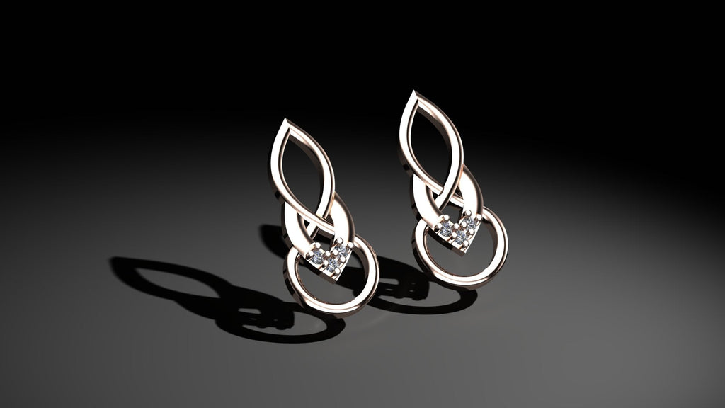 Sovereign Quirky Diamond Earrings