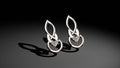 Sovereign Quirky Diamond Earrings