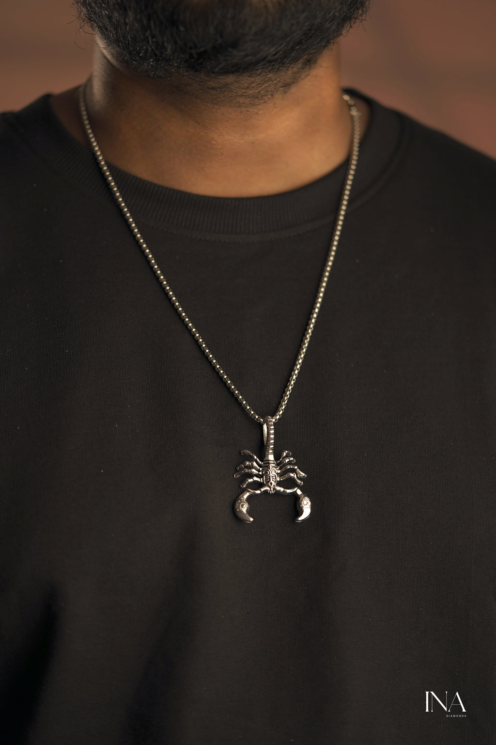 Shadow Scorpion Pendant