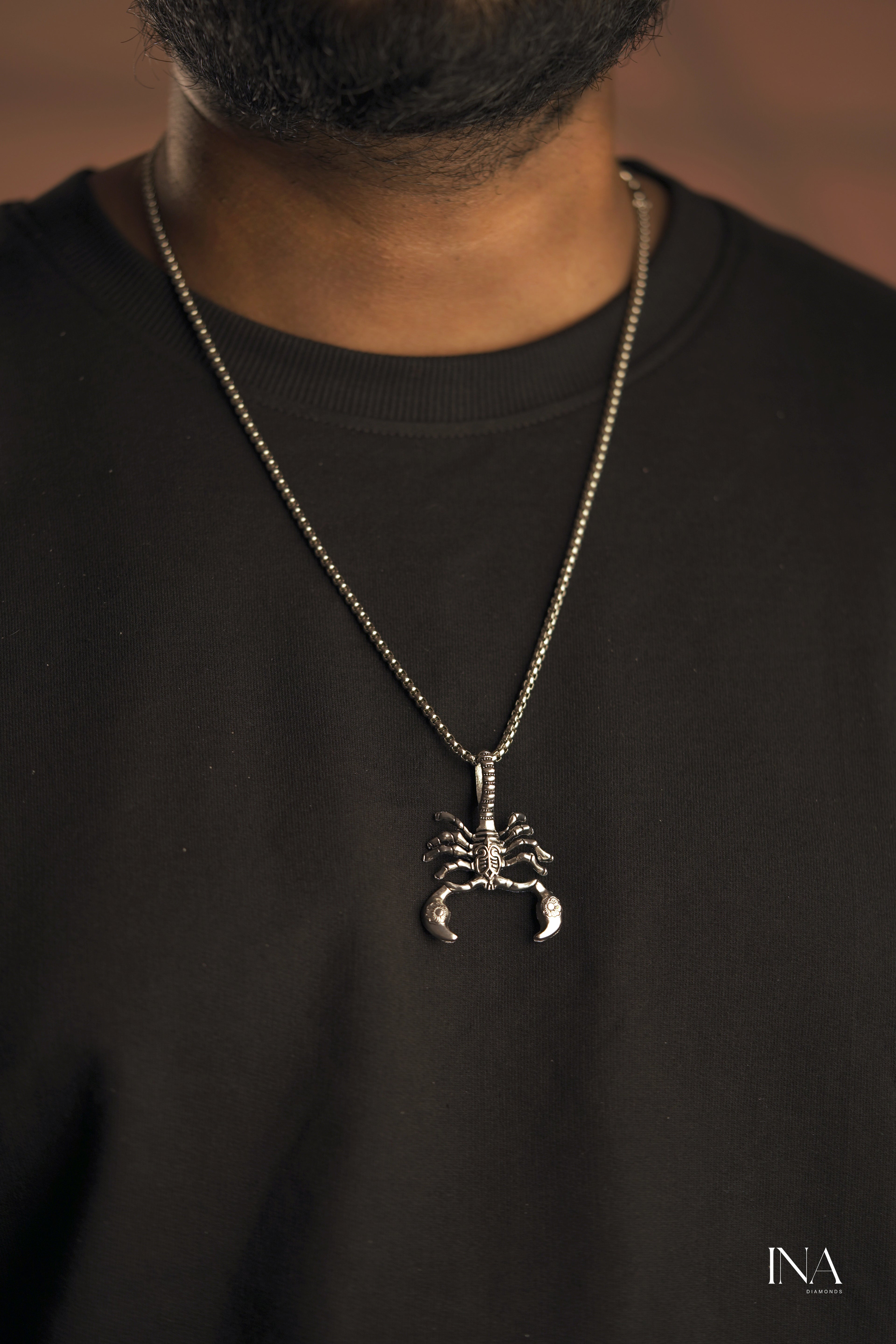 Shadow Scorpion Pendant