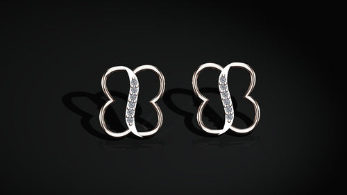 Butterfly Diamond Earrings