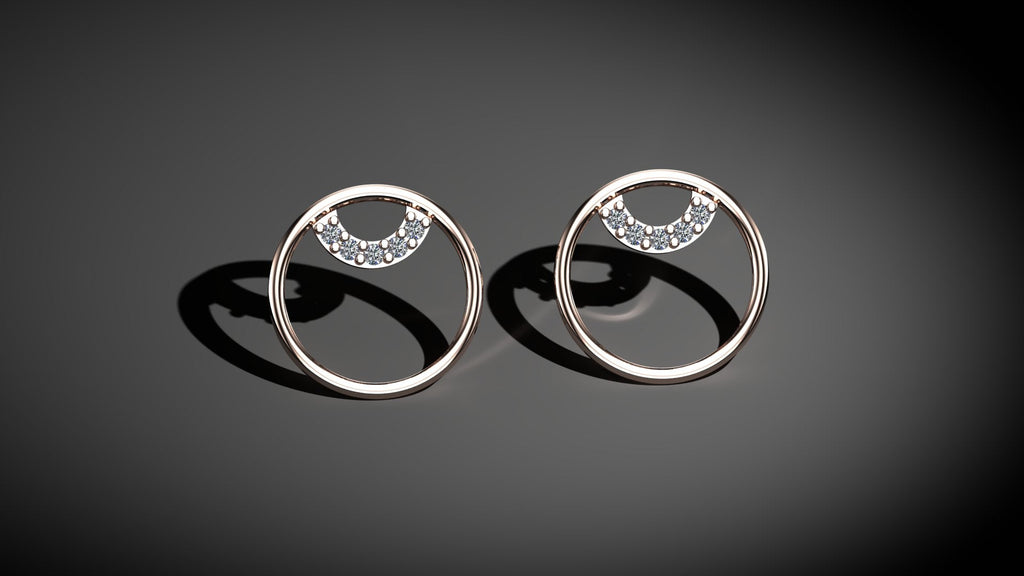 Stunning Diamond Earrings