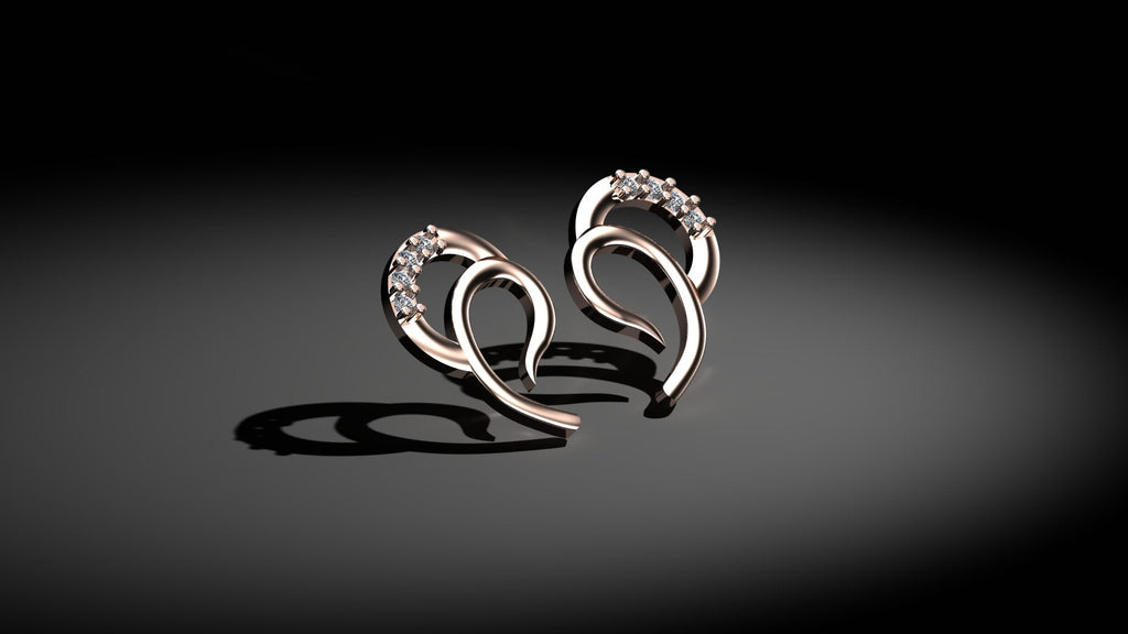 Pearl Perfection Diamond Earrings