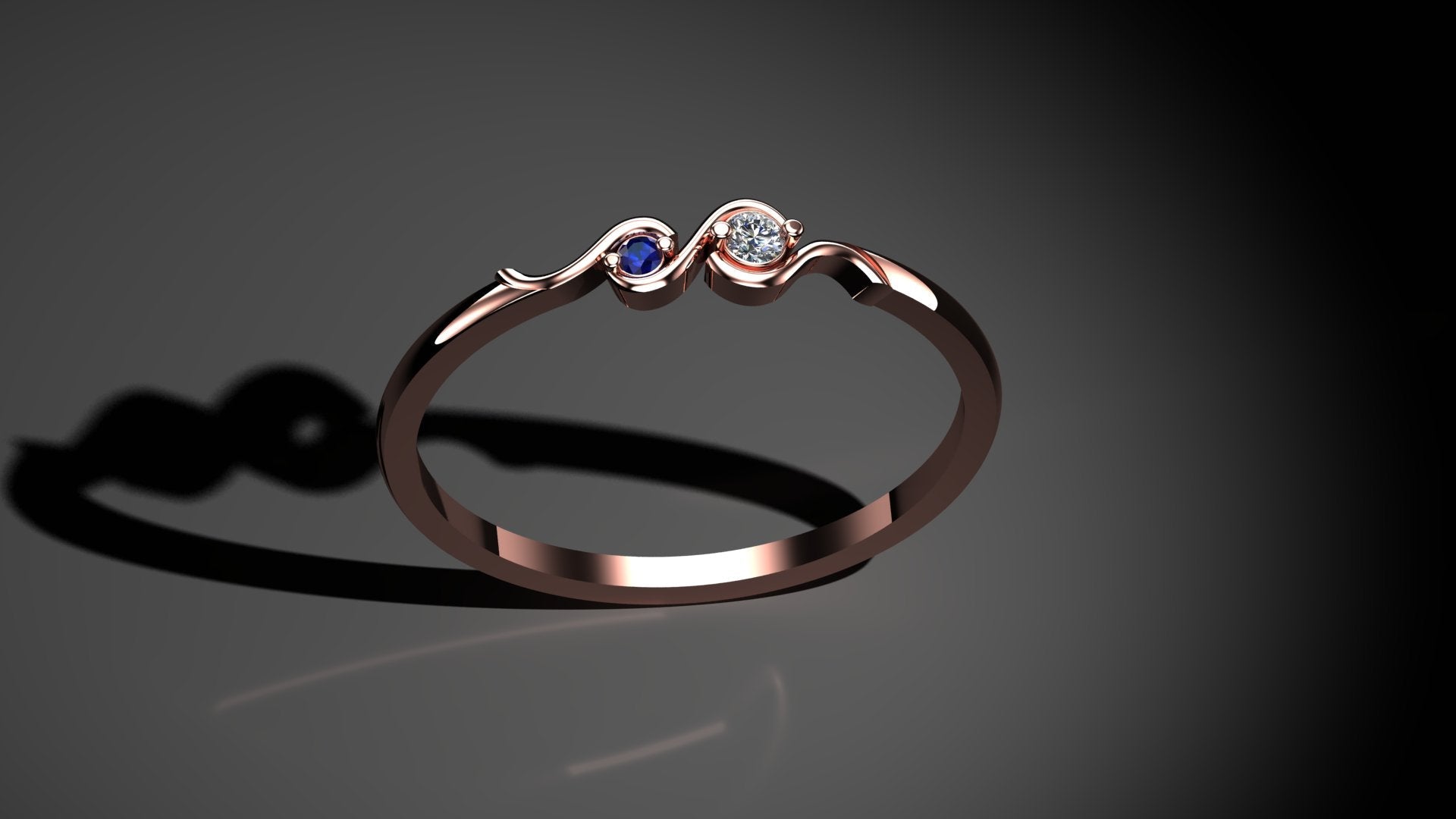 Vintage Affair Diamond Ring