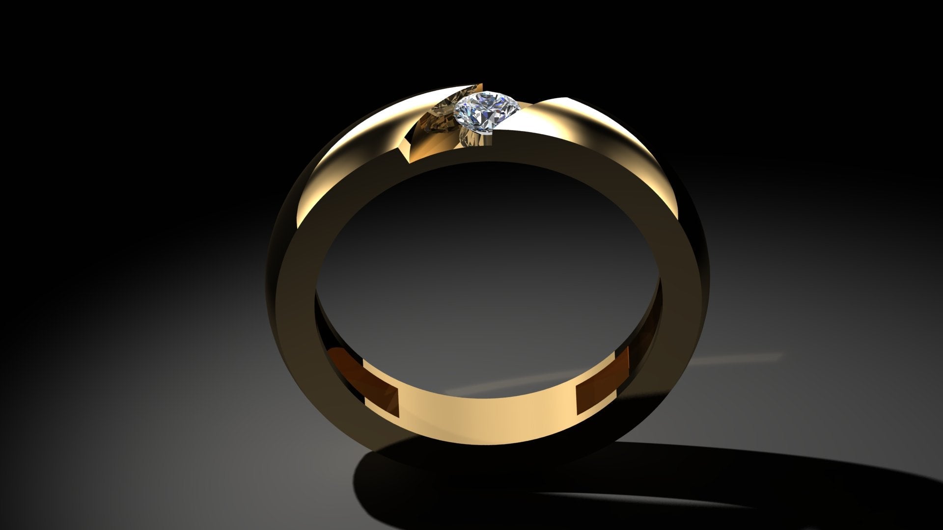 Golden Radiance Solitaire