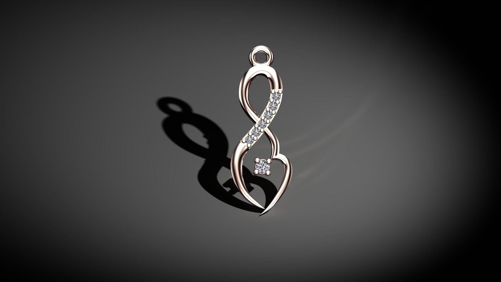 Eternal Love Infinity Pendant