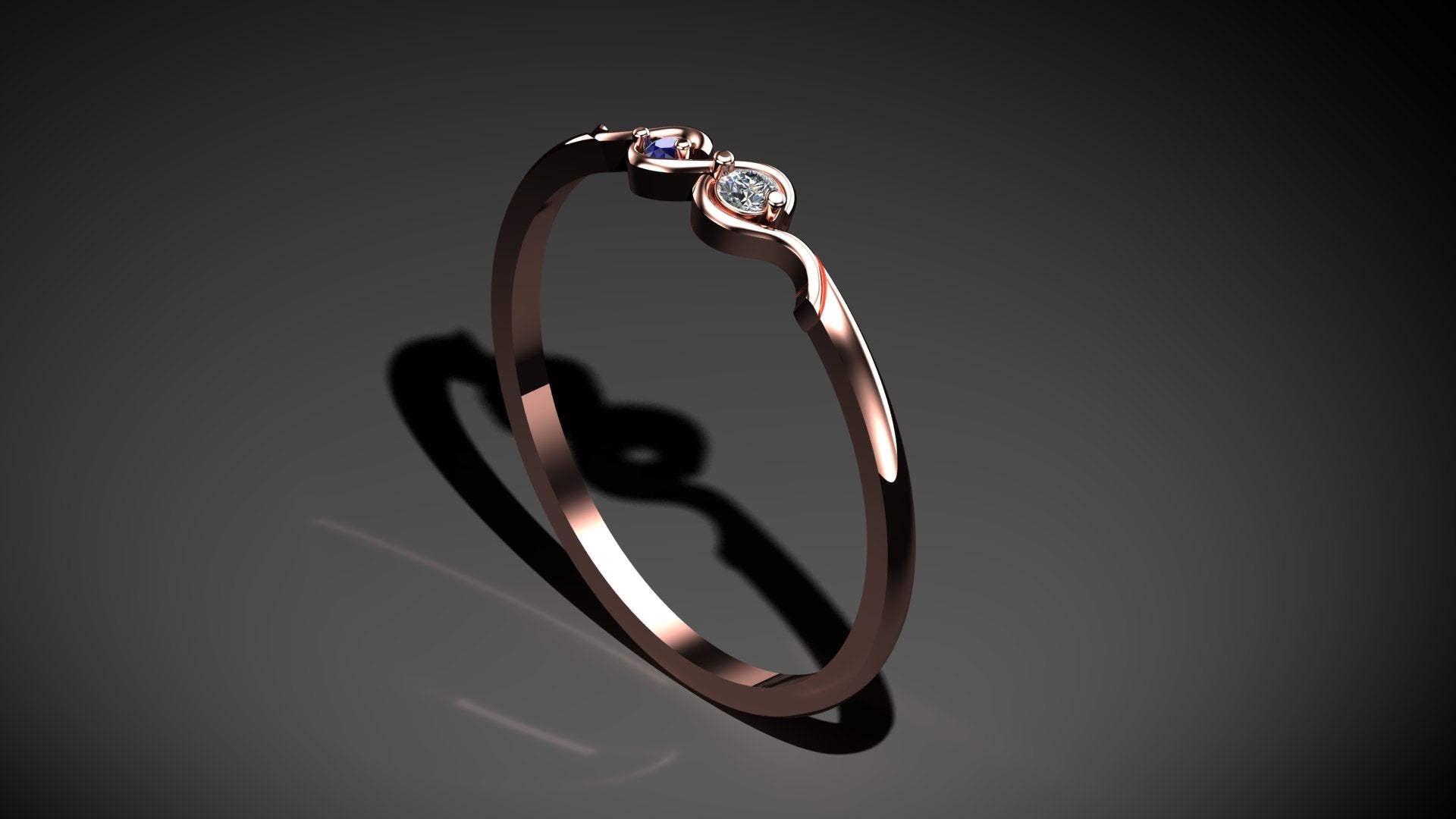 Vintage Affair Diamond Ring