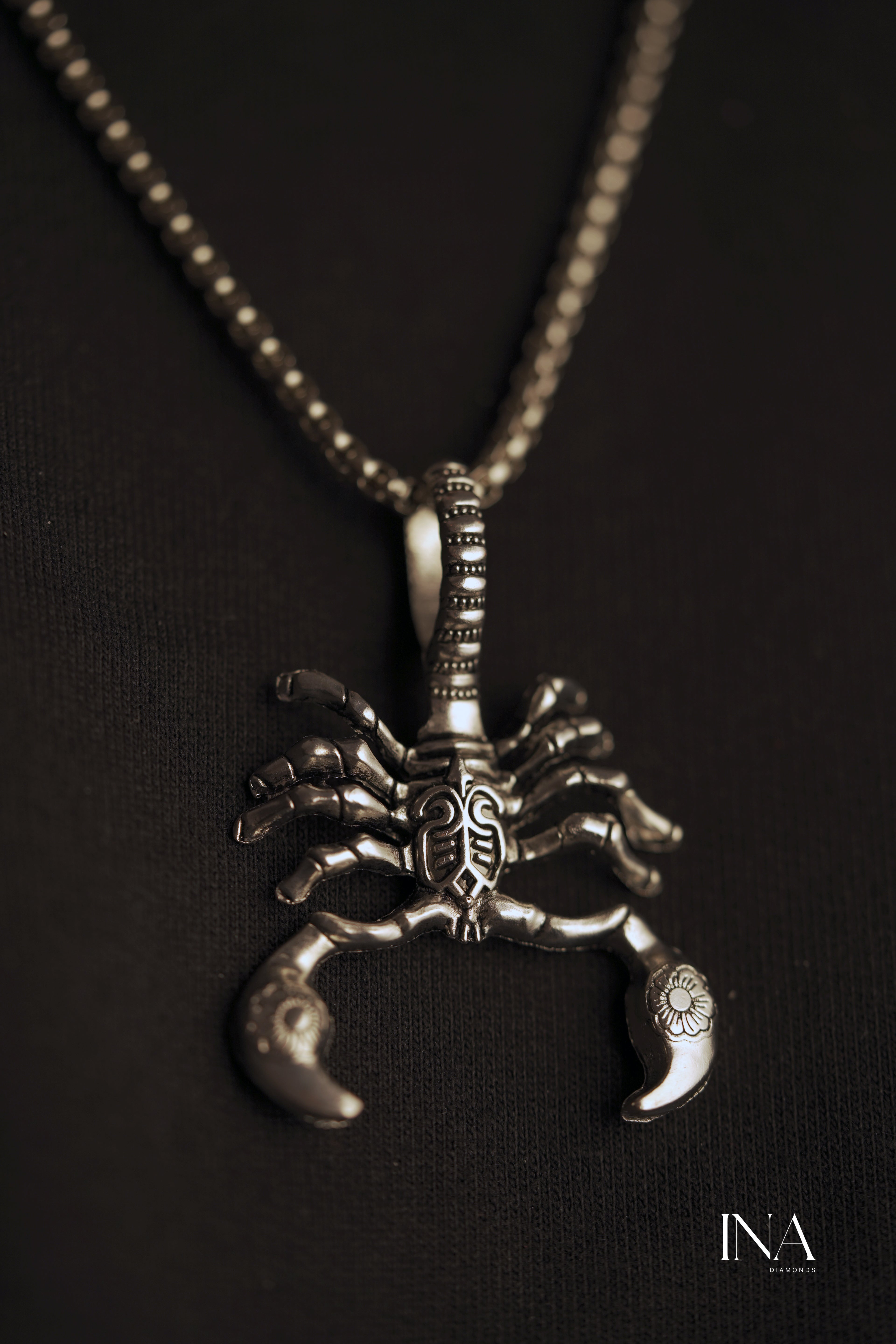 Shadow Scorpion Pendant