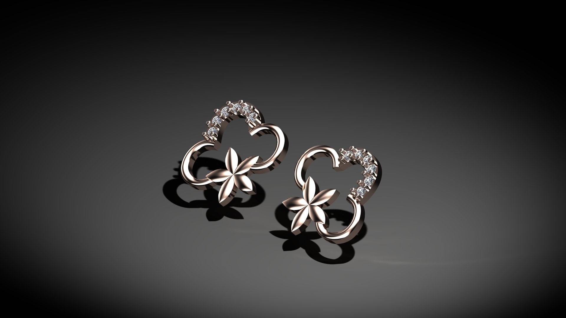 Classic Diamond Earrings