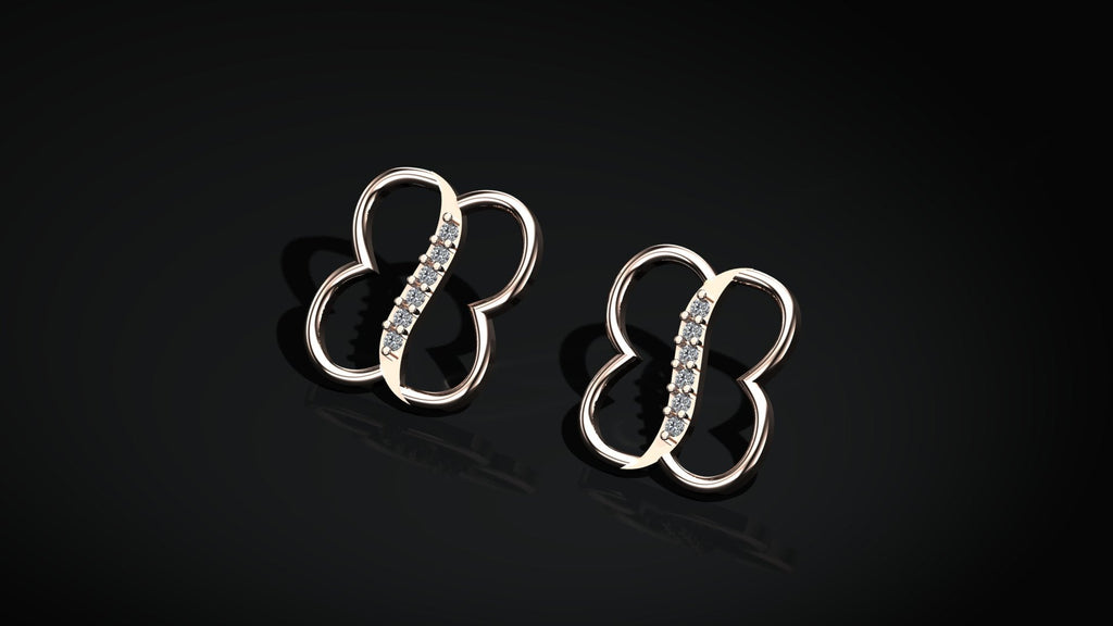 Butterfly Diamond Earrings