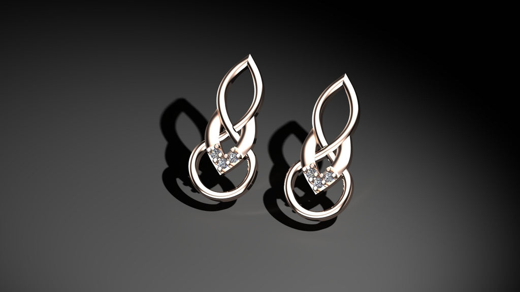 Sovereign Quirky Diamond Earrings