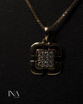 Regal Square Diamond Pendant
