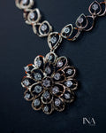Floral Radiance Diamond Necklace