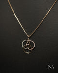 Trinity Knot Diamond Pendant