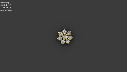 Golden Aura Nosepin