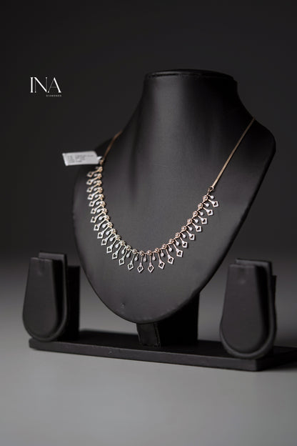 Diamond Lattice Necklace