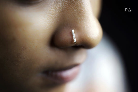 Celestial Bar Nose Pin