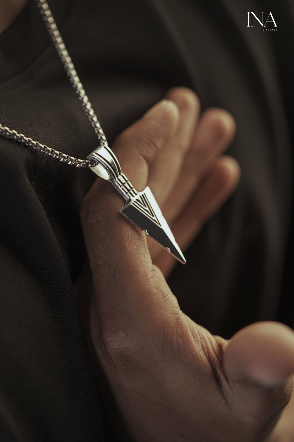 Urban Edge Tag Pendant