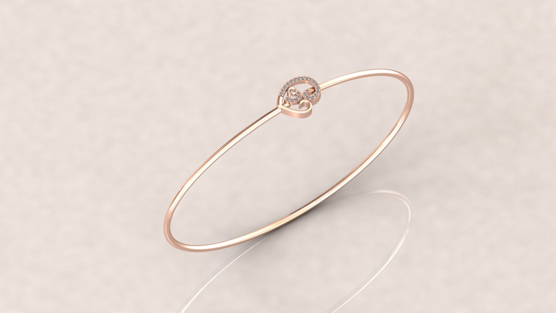 Classic Diamond Bangle
