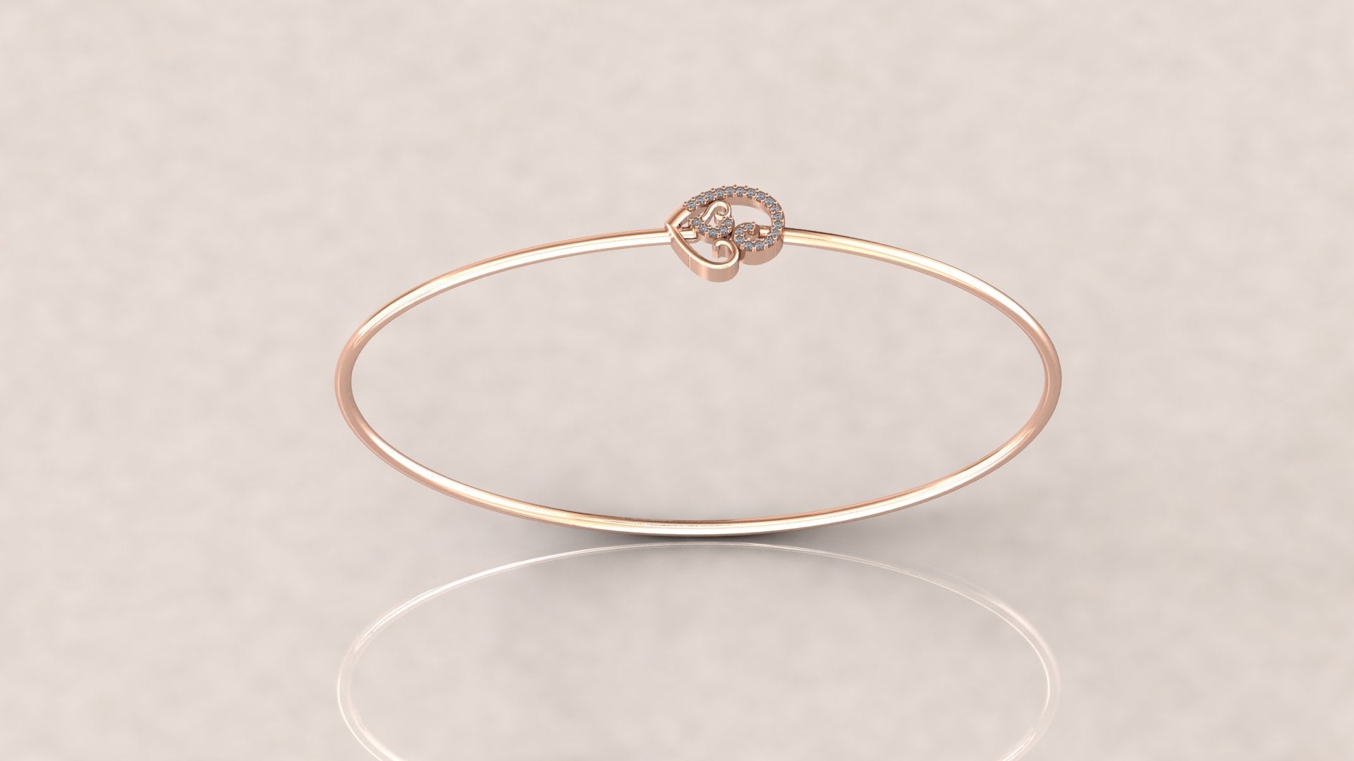 Classic Diamond Bangle