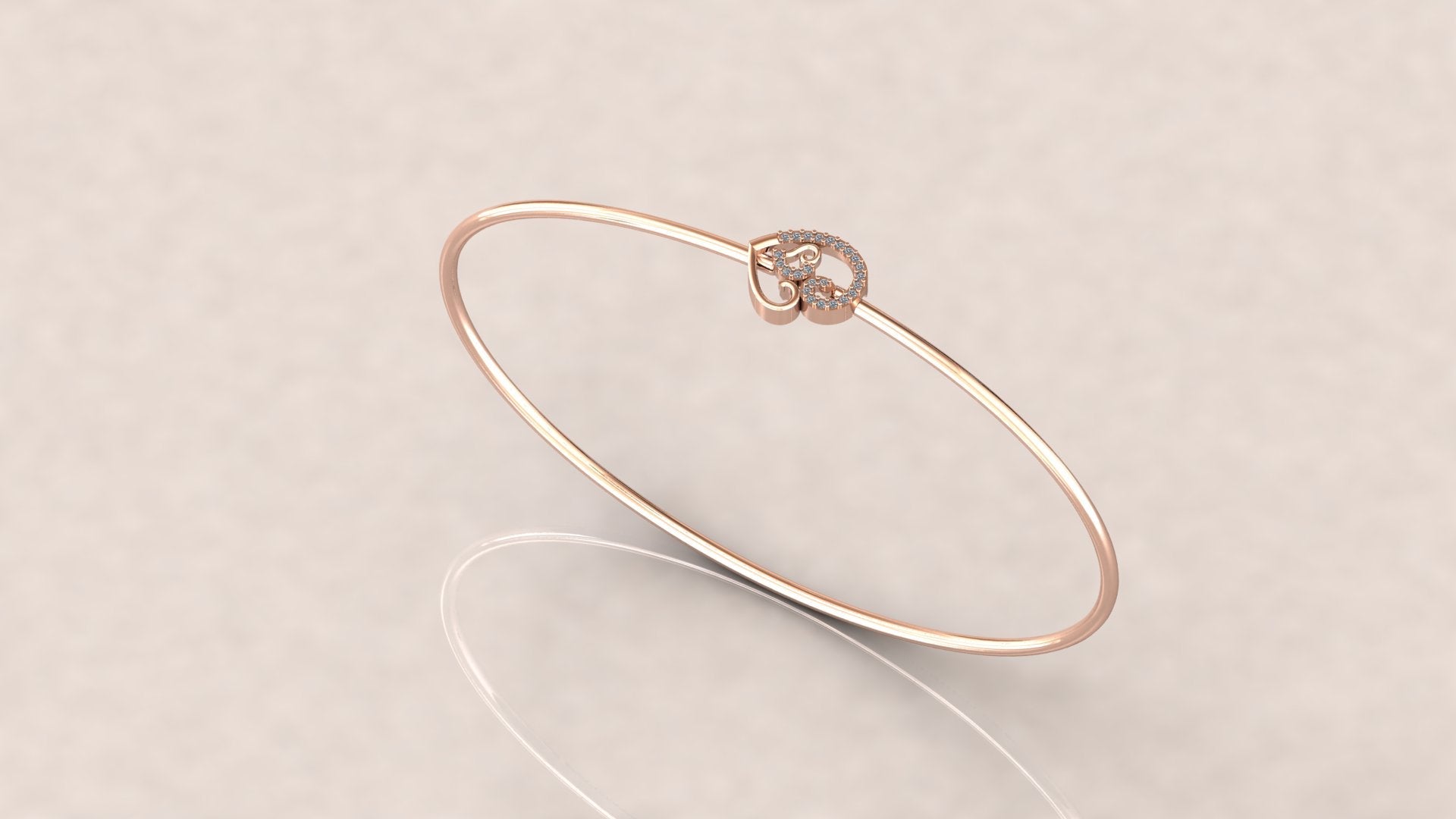Classic Diamond Bangle
