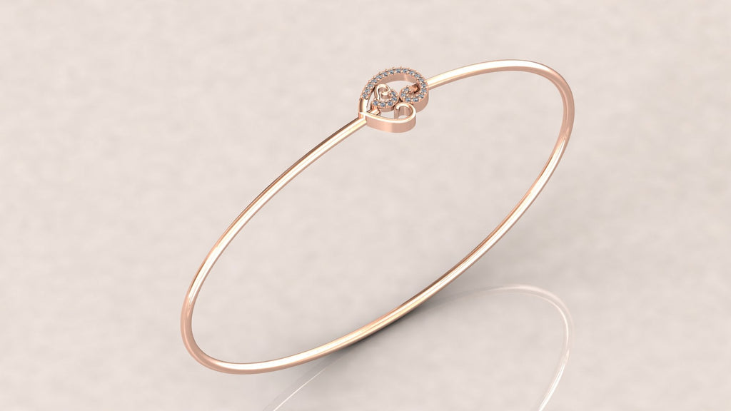 Classic Diamond Bangle