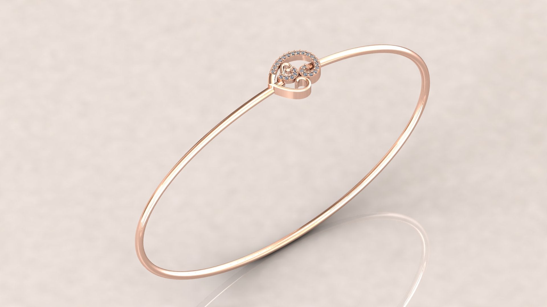 Classic Diamond Bangle