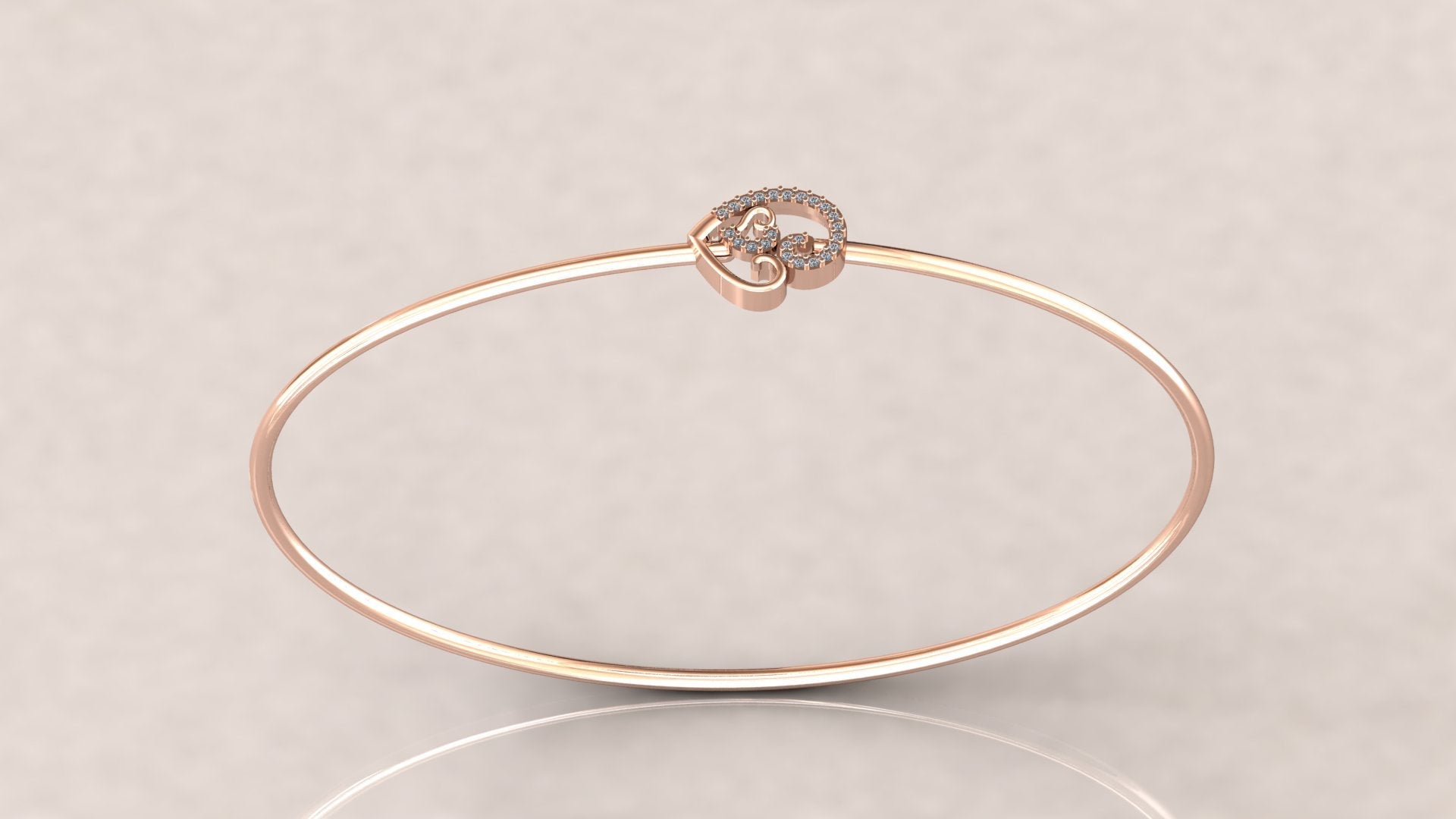 Classic Diamond Bangle