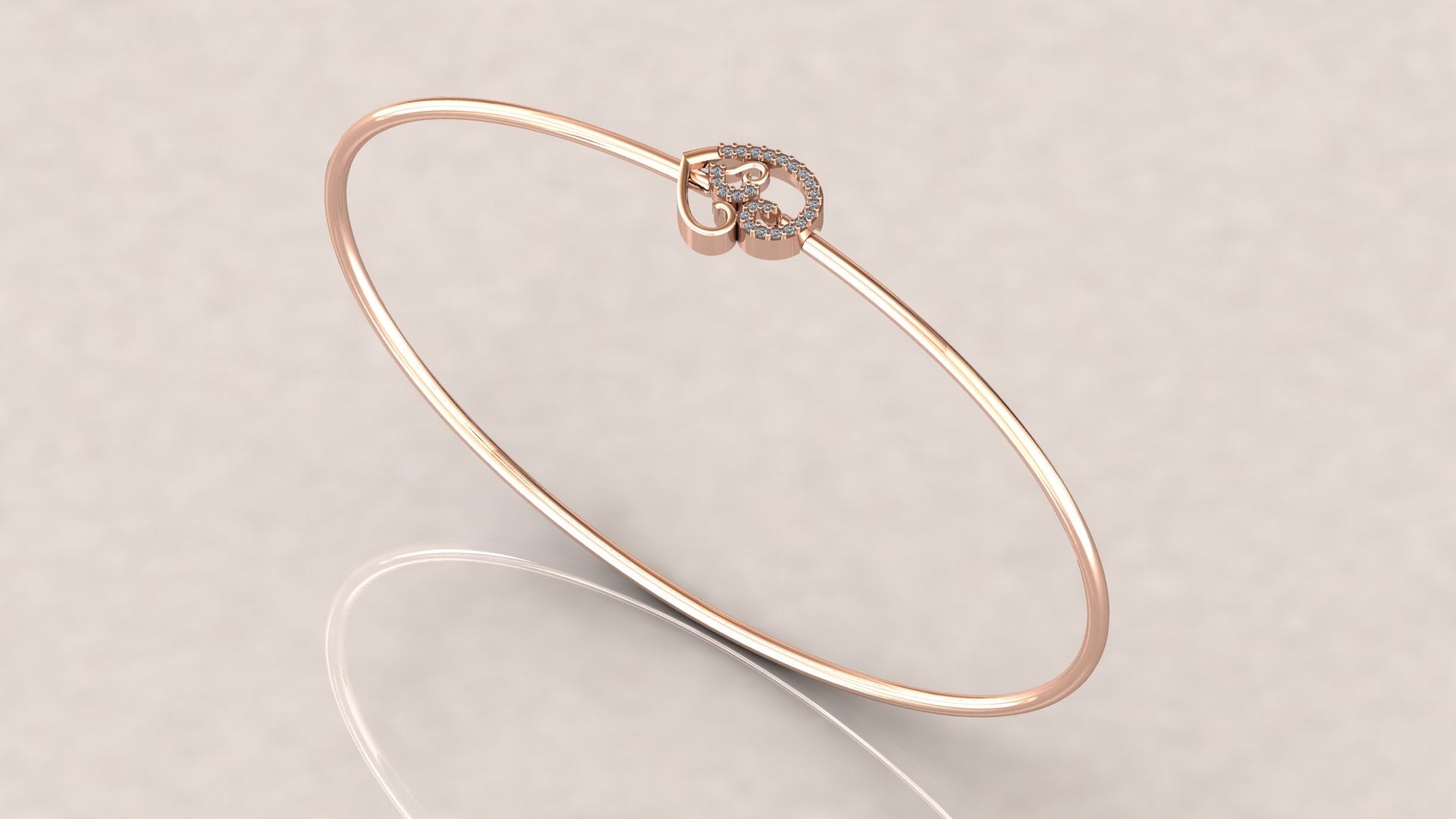 Classic Diamond Bangle