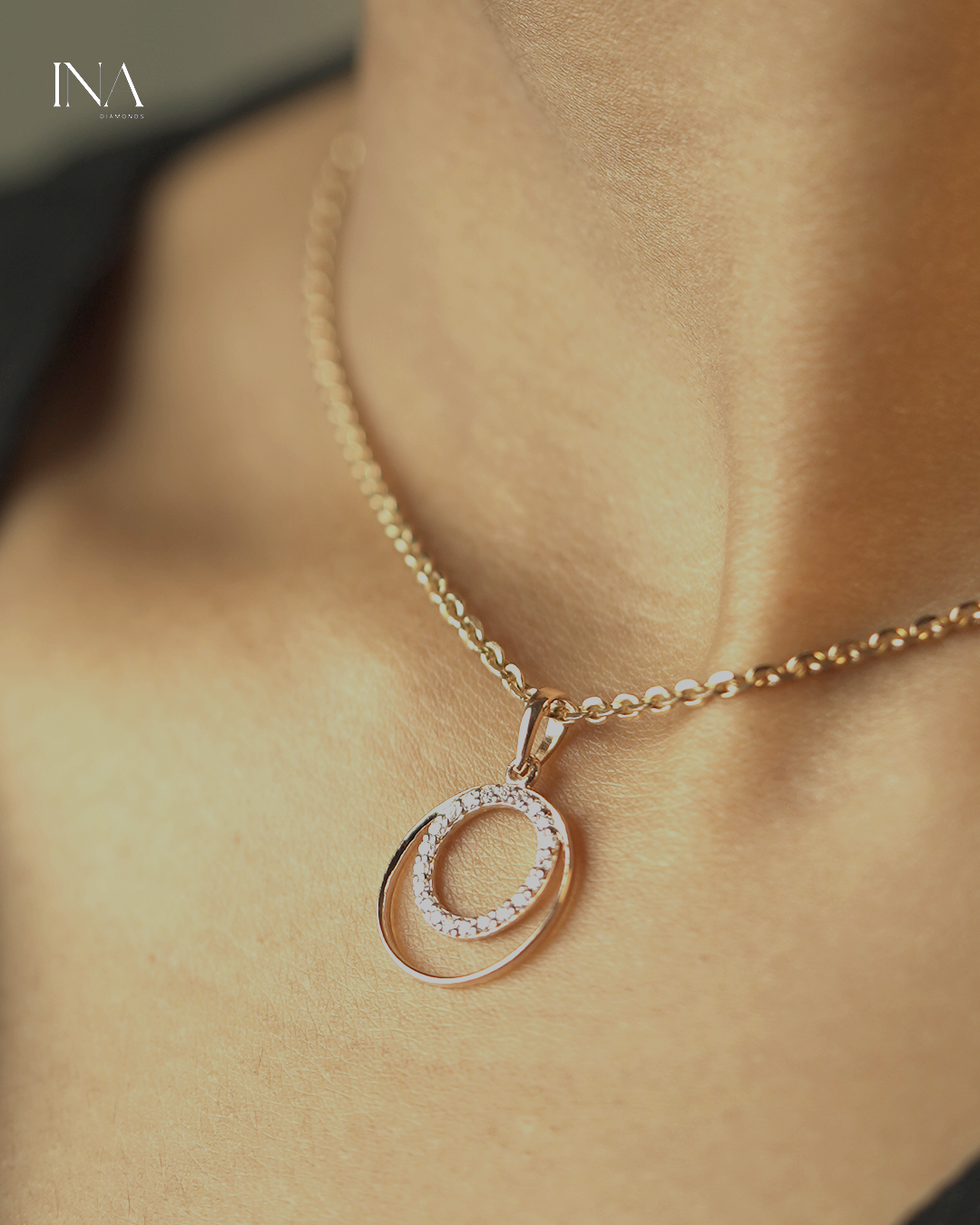 Infinity Halo Pendant