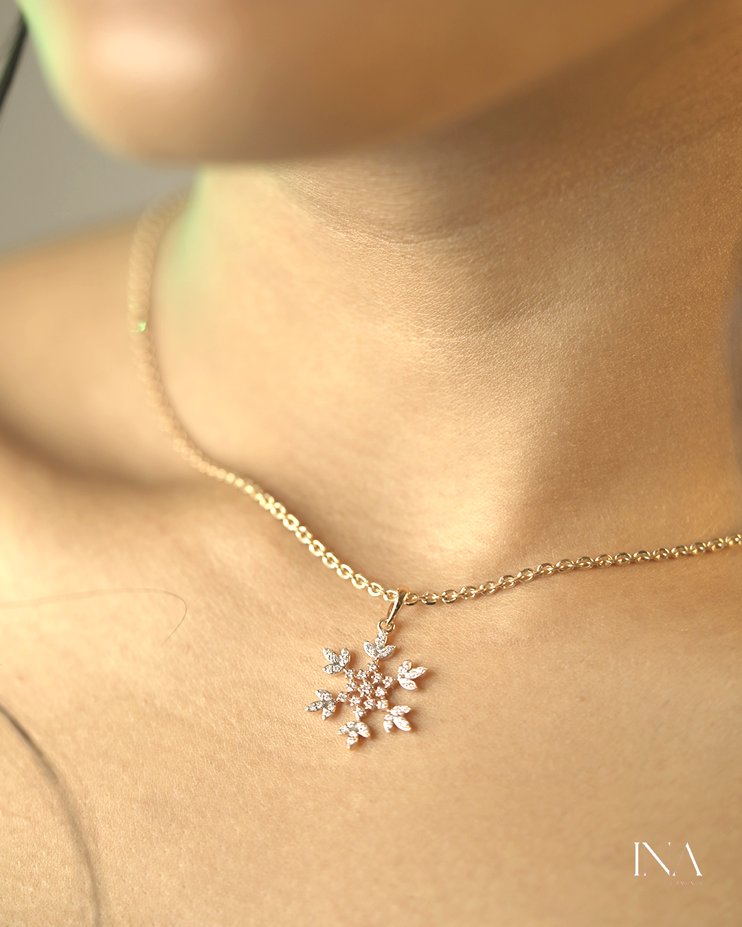 Frost Blossom Pendant
