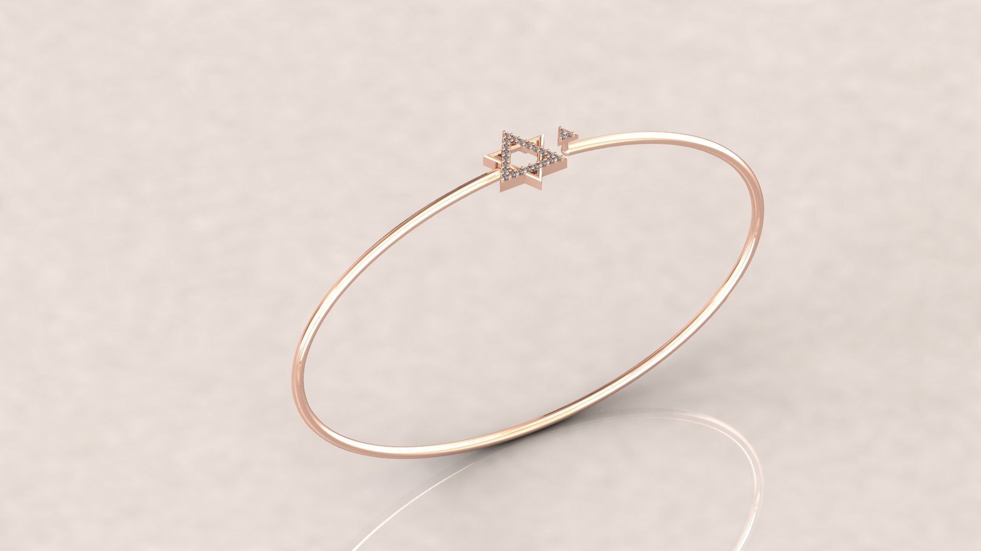 Star Diamond Bangle
