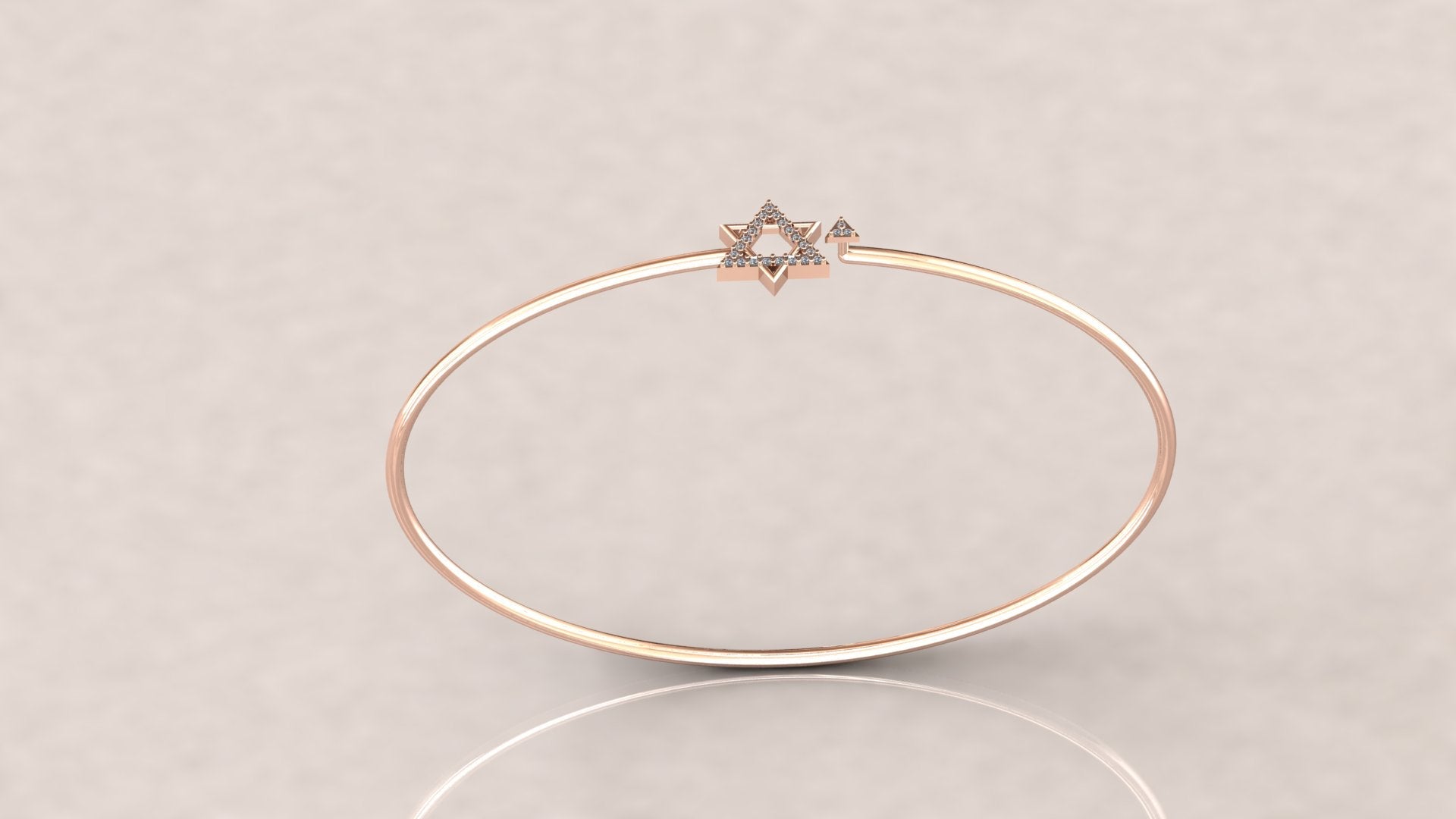 Star Diamond Bangle