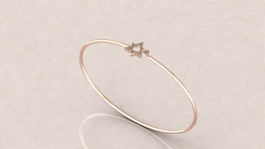 Star Diamond Bangle