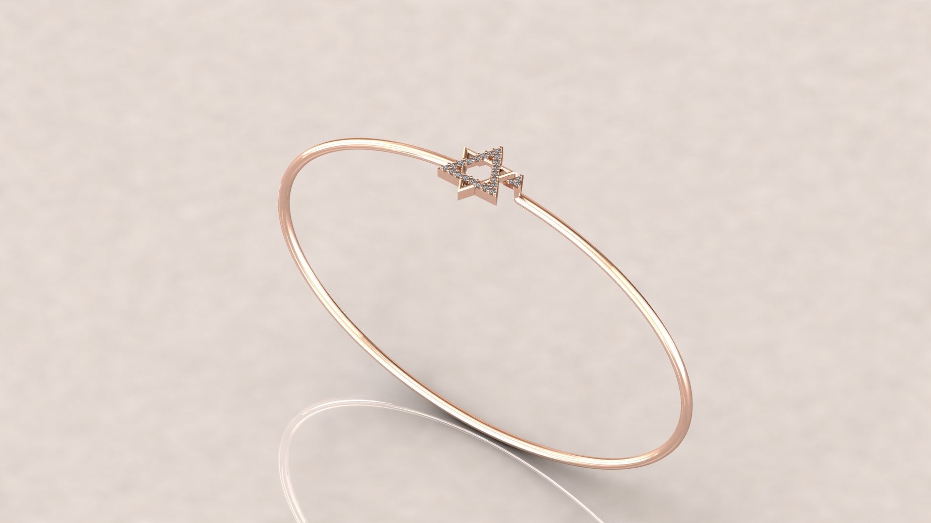 Star Diamond Bangle