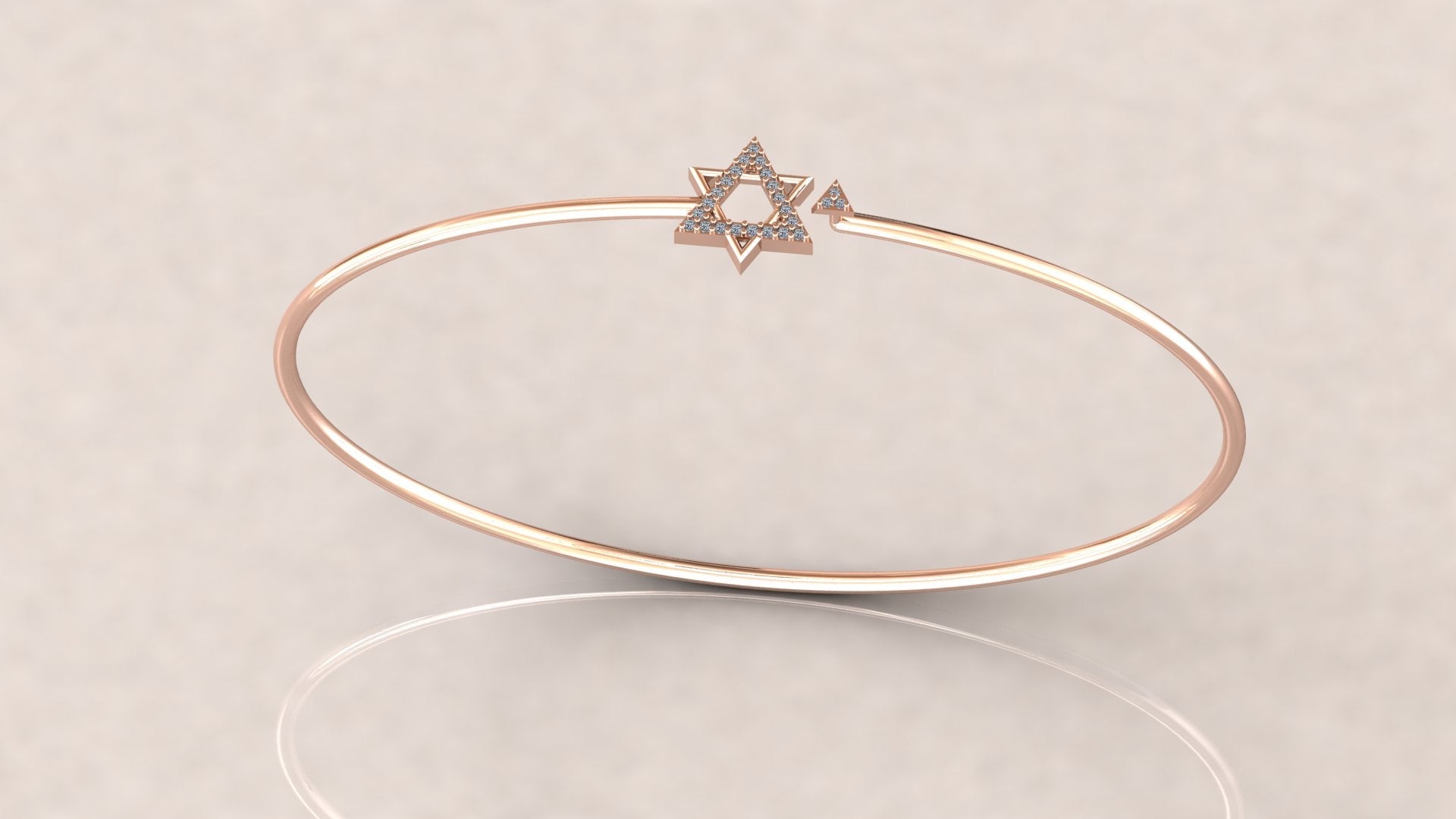Star Diamond Bangle